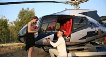 Helikopterde Evlilik Teklifi Organizasyonu Paketi İstanbul Organizasyon