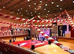 Mezuniyet Organizasyonu Zincir Balon Süsleme İstanbul Organizasyon