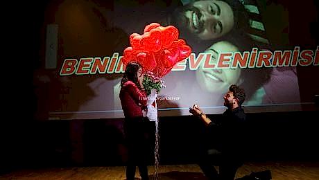 Sinemada Evlilik Teklifi Organizasyonu Paketi İstanbul Organizasyon