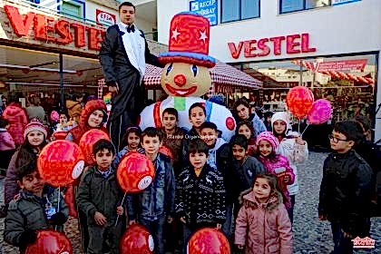 Şişme Maskot Kiralama İstanbul Organizasyon