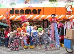 Denmar Avm Açılış Organizasyonu Tahta Bacak Servisi İstanbul Organizasyon