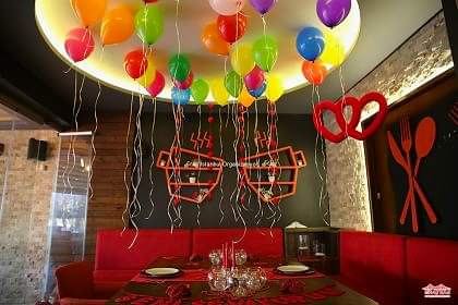 Renkli Uçan Balon Süsleme Servisi İstanbul Organizasyon