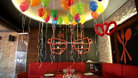Renkli Uçan Balon Süsleme Servisi İstanbul Organizasyon
