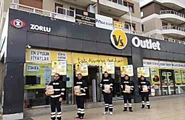 Vestel Yürüyen Reklam Aktivitesi