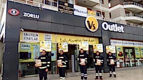 Vestel Yürüyen Reklam Aktivitesi